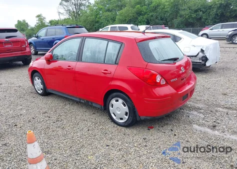 2007 Nissan Versa 1.8S from USA, damaged, VIN 3N1BC13E77L460026